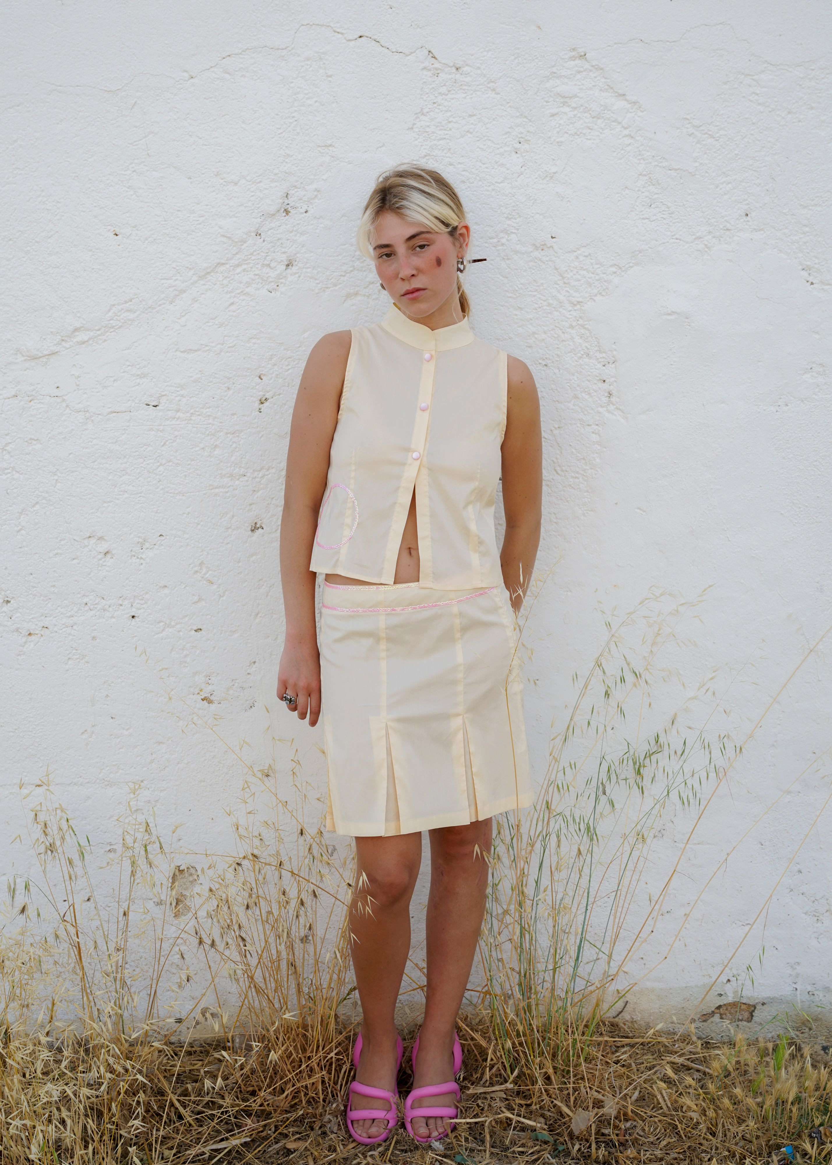 CHAPTER 00 — Sleeveless Top / Butter Yellow