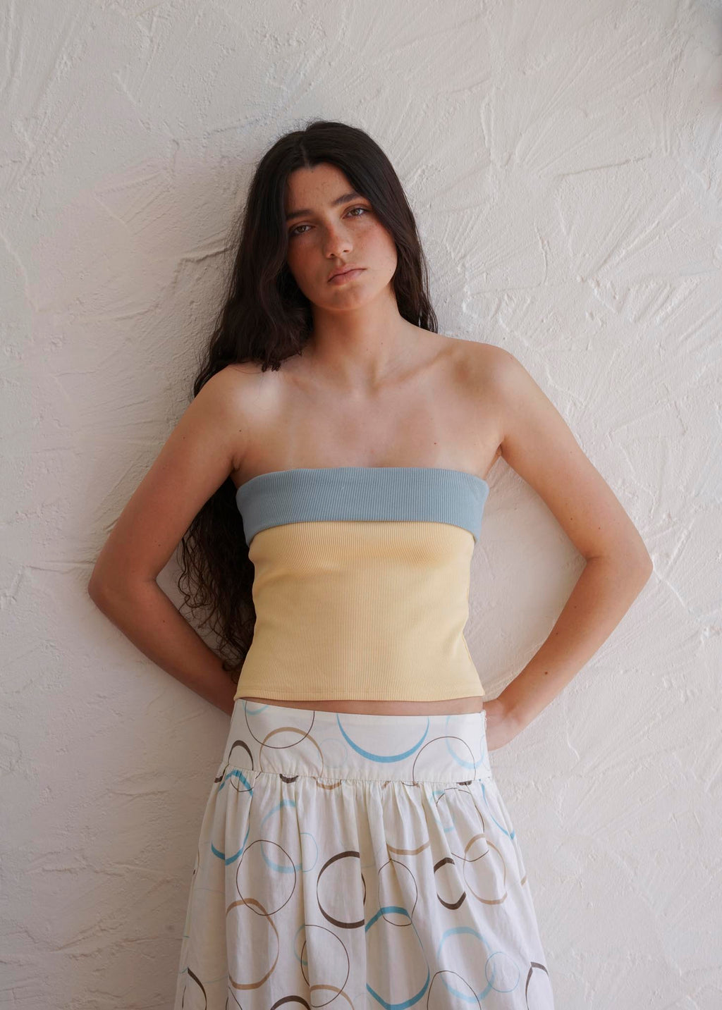 CHAPTER 00 — Strapless Top / Butter Yellow