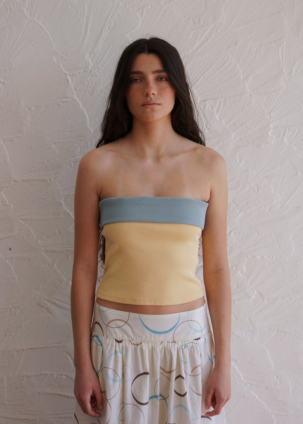 CHAPTER 00 — Strapless Top / Butter Yellow