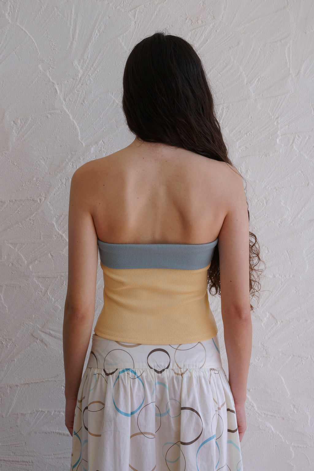 CHAPTER 00 — Strapless Top / Butter Yellow
