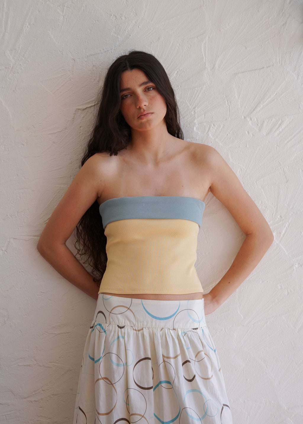 CHAPTER 00 — Strapless Top / Butter Yellow
