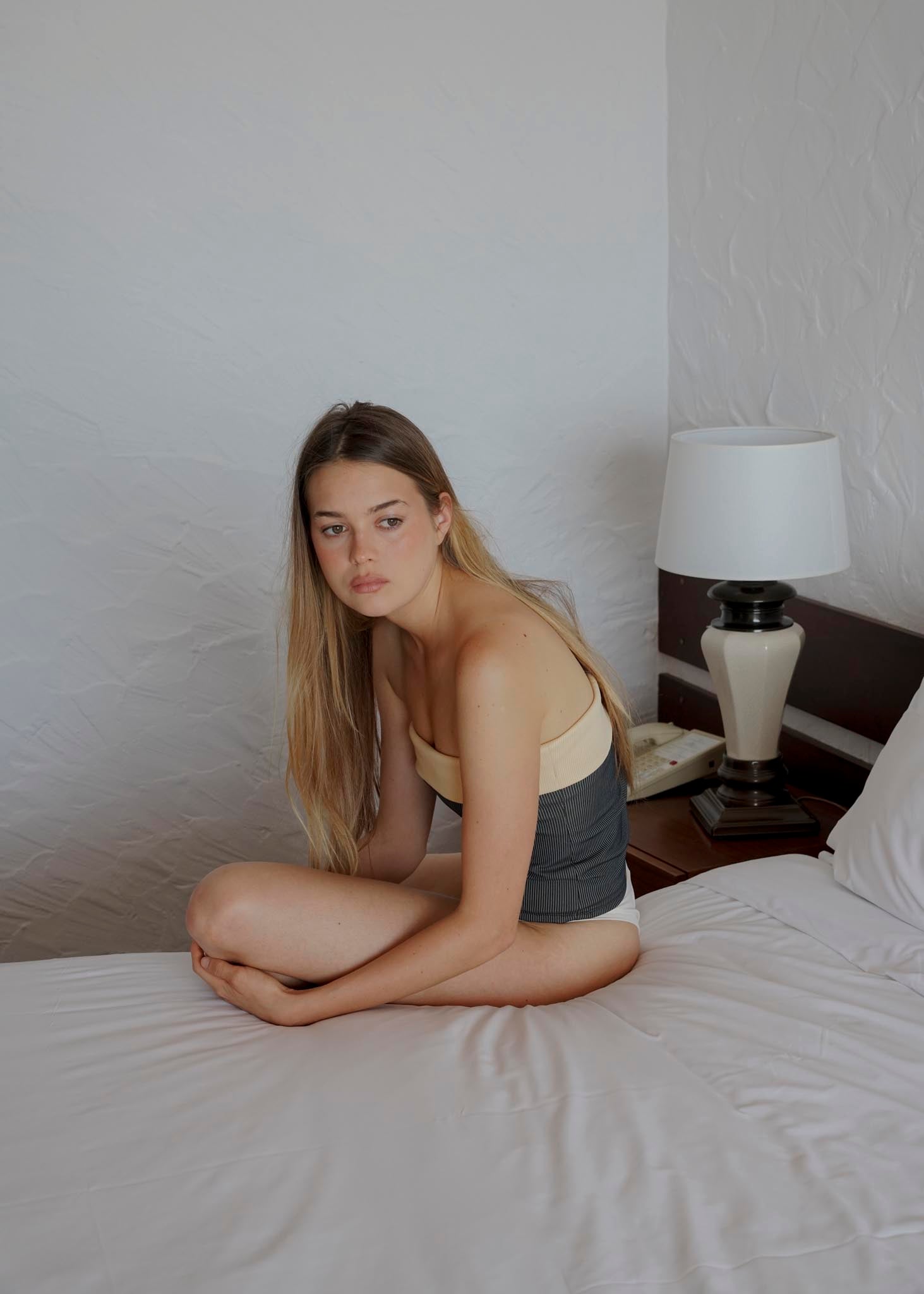 CHAPTER 00 — Strapless Top / Stripes
