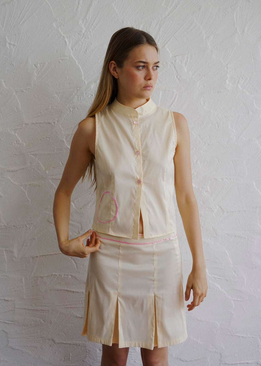 CHAPTER 00 — Sleeveless Top / Butter Yellow