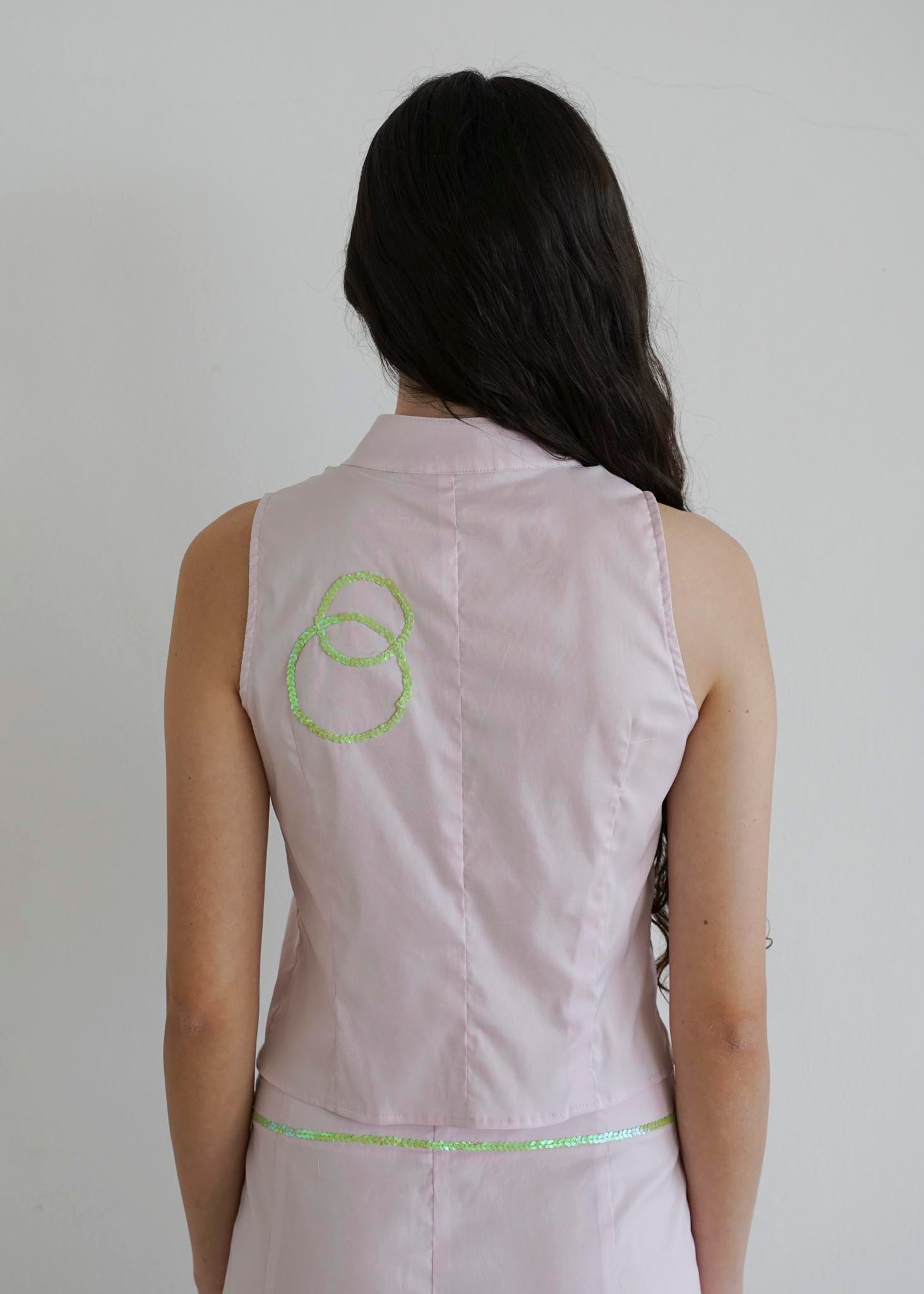 CHAPTER 00 — Sleeveless Top / Soft Pink