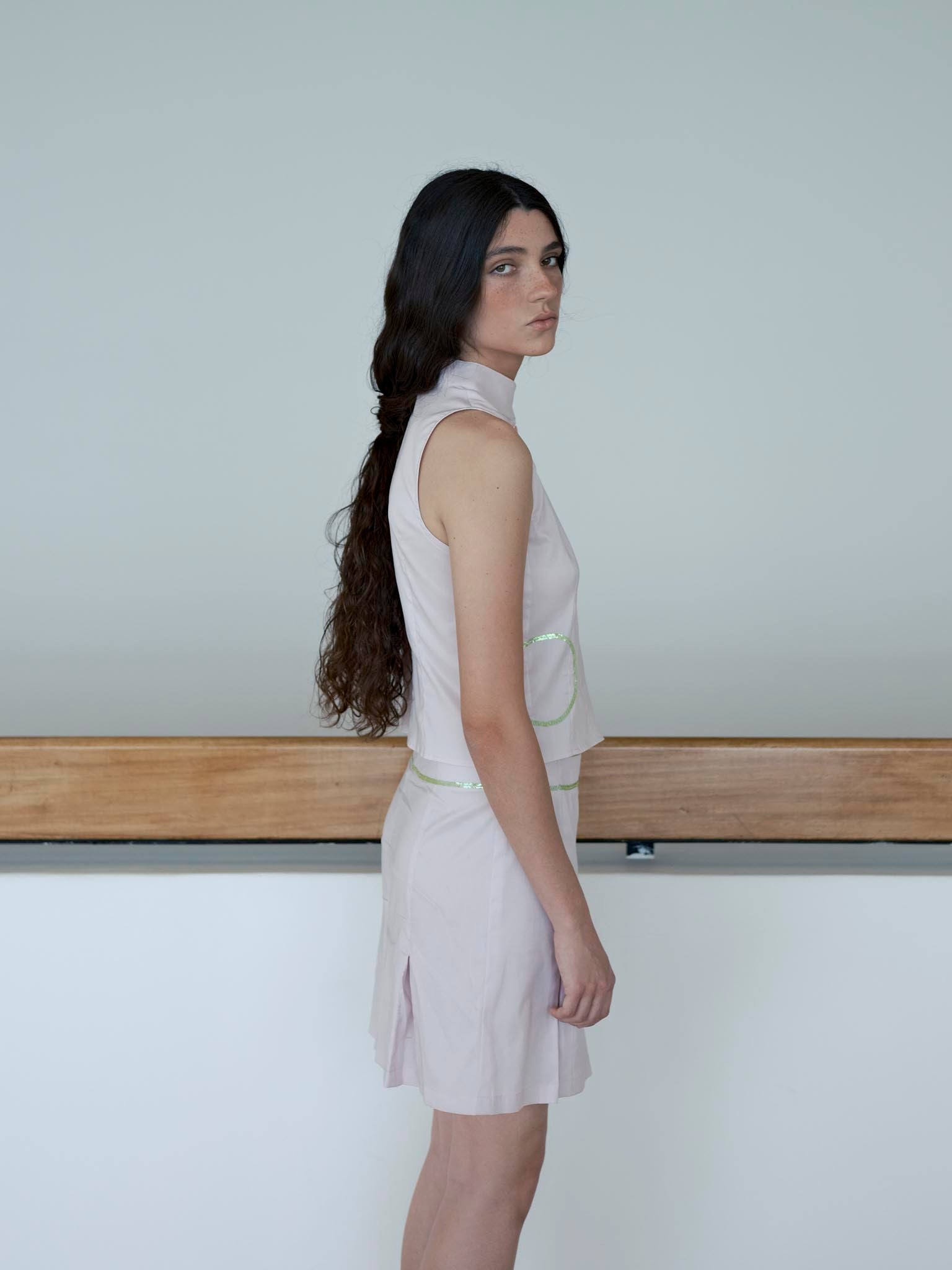 CHAPTER 00 — Sleeveless Top / Soft Pink